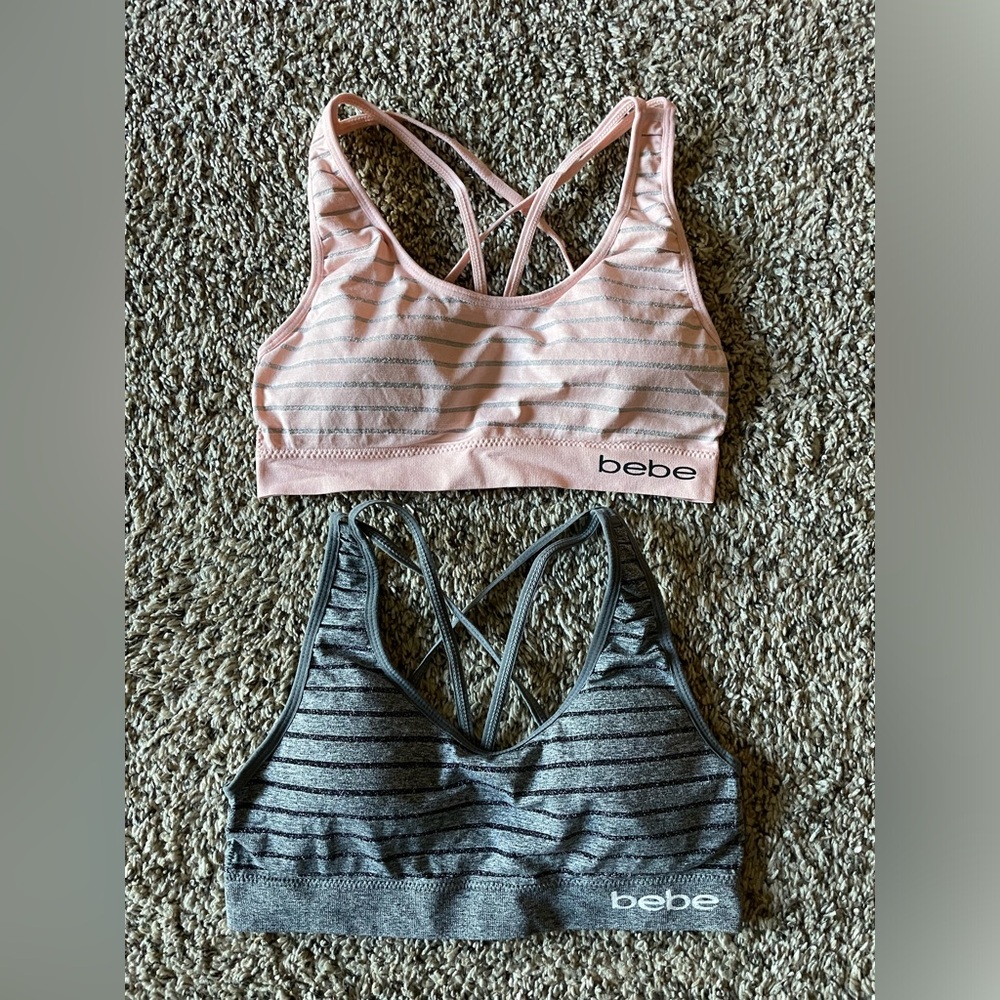 Bebe bralette X2 pack, size medium